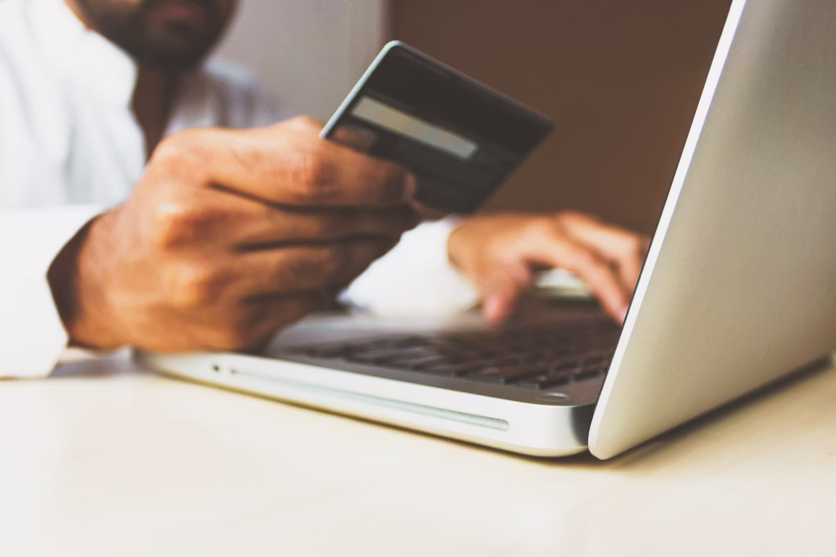 Card payment on a mobile terminal